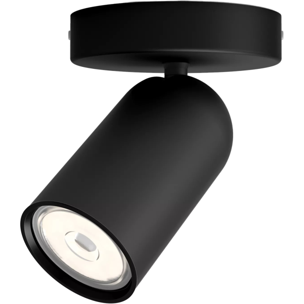 Потолочный светильник Philips PONGEE single spot black 1xNW 230V