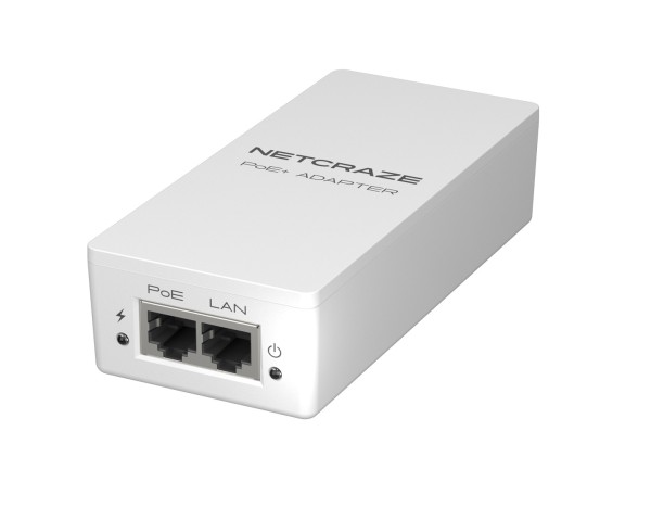 Netcraze PoE+ Adapter (NPA-150) Гигабитный адаптер питания PoE+ мощностью 30 Вт