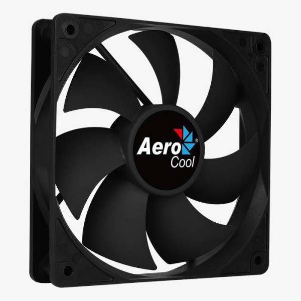 Вентилятор Aerocool Force 8 Black (80мм, 28.3dB, 1500rpm, 3 pin+ Molex) RTL (4718009157927)