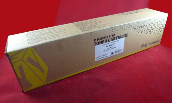 Тонер-картридж для Kyocera FS-C8600DN/C8650DN TK-8600Y yellow ELP Imaging®
