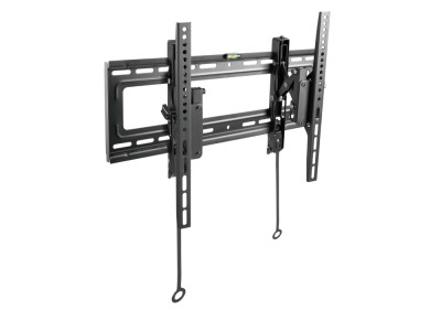 Универсальное наклонное настенное крепление Wize Pro [T55X] для 32"-80" дисплеев, Max VESA 600x400 мм, наклон +5/-12°, расстояние от стены 8-13,4 см, до 70 кг, черн.