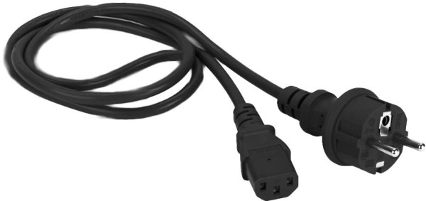 Шнур питания LANMASTER LAN-PP13/SH-0.5-BK