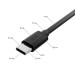 GCR Переходник USB Hub Type-C гибкий 0.35m разветвитель на 3 USB порта, СМ / 3 х AF, черный, GCR-55296 Greenconnect GCR-55296