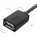 GCR Переходник USB Hub Type-C гибкий 0.35m разветвитель на 3 USB порта, СМ / 3 х AF, черный, GCR-55296 Greenconnect GCR-55296