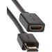 Кабель удлинительный  HDMI-19M---HDMI-19F ver 2.0, 2m, Telecom <TCG-235MF-2M> VCOM TCG235MF-2M