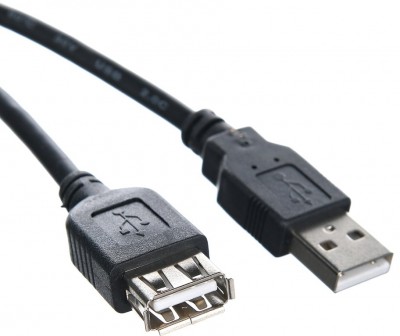 Кабель удлинительный TELECOM USB2.0 <Am-->Af> 1,5 м черный <TUS6990-1.5M> Telecom USB 2.0 Type-AM - USB 2.0 Type-AF 1.5м
