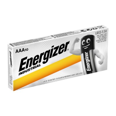 Батарейка Energizer INDUSTRIAL LR03 AAA BOX10 Alkaline 1.5V (10/120) Energizer 00-00008440