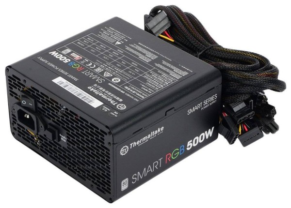Блок питания 500W Thermaltake Smart RGB
