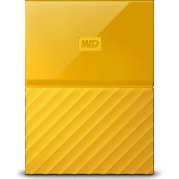 Внешний жесткий диск 1TB Western Digital WDBBEX0010BYL-EEUE, My Passport 2.5", USB 3.0, Желтый