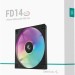 Вентилятор для корпуса Deepcool R-FD14-BKAPN1-G