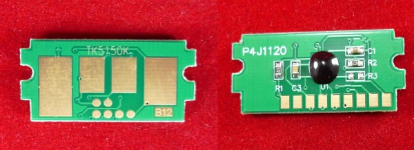 Чип для Kyocera Ecosys P6035cdn/M6035cidn/M6535cidn (TK-5150K) Black, 12K ELP Imaging®