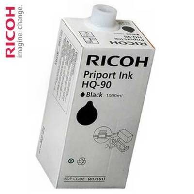 Чернила для дупликатора RICOH тип HQ90 Priport HQ7000 9000/DD6650P черные (817161) 6pcs * 1000ml