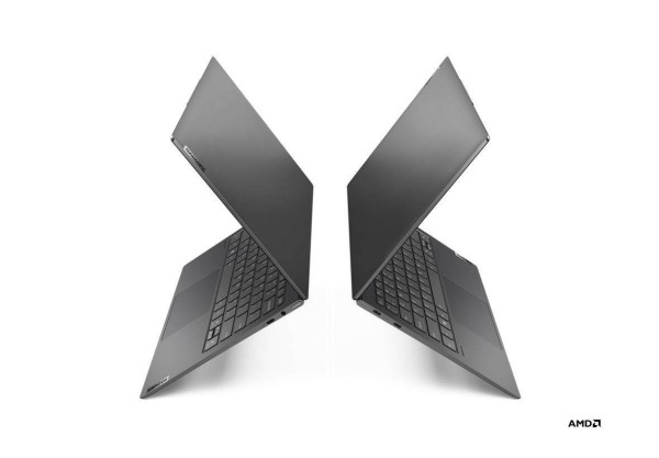 Ноутбук Lenovo YOGA Slim7 13ACN5 13.3" QHD+, AMD R7-5800U ,16Gb, 1Tb SSD, no ODD, Win11, серый (82CY002SRU)
