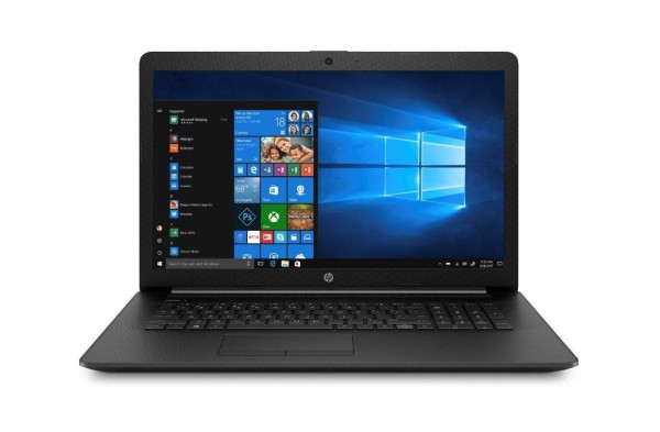 Ноутбук HP17 17-ca1001ur 17.3" HD+, AMD R3-3200U, 4Gb, 256Gb SSD, DVD-RW, Win10, черный