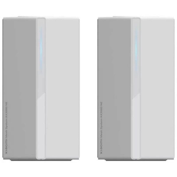 Xiaomi DVB4464GL MESH-комплект Xiaomi Mesh System AX3000 NE (2-pack), 2.4/ 5 ГГц, 2976 Мбит/с, LAN 4x1 Гбит/с