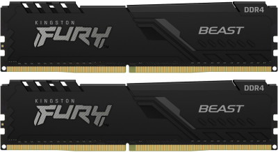 Память оперативная Kingston FURY Beast KF437C19BBK2/16