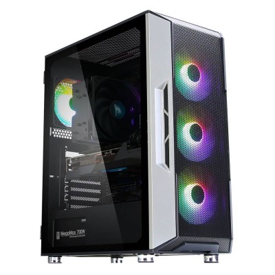 Корпус Zalman i3 NEO Black Mid Tower (ATX/M-ATX/Mini-ITX, без БП, Steel, Plastic, Tempered Glass, 4x120mm FAN RGB)
