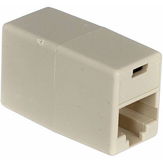 Проходной адаптер RJ-45, категория 5e (8P8C), 2 розетки RJ-45, Aopen, 10 шт в упаковке (ACT251)