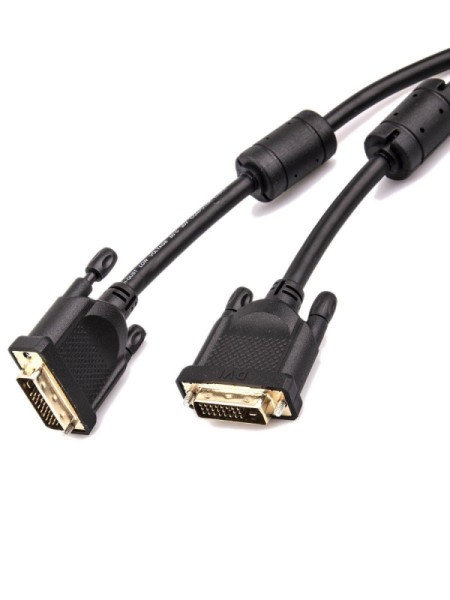 Кабель DVI (24+1) M/M  3m, 2 фильтра Aopen/Qust <ACG442GD-3M>