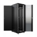 Шкаф напольный универсальный серверный ONTEK TC 42U 600х800мм, 4 профиля 19, двери стекло и сплошная металл, боковые стенки съемные, регулируемые опоры, разобранный, черный RAL 9005