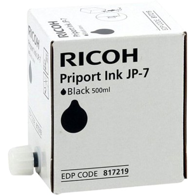 Чернила для дупликатора тип JP7 черные Ricoh 817219