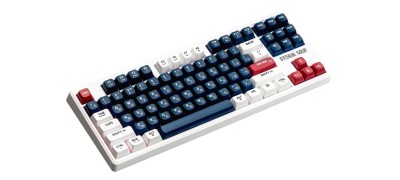 Defender Беспроводная клавиатура Storm Grip GK-188 RU,бел/син,87+FN,радуж,2.4G+BT