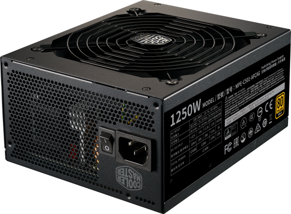 Блок питания 1250 Ватт Cooler Master Power Supply MWE Gold V2