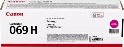 Картридж CANON 069H M пурпурный, увеличенной емкости  5500 стр