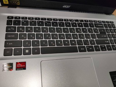 Ноутбук Acer Aspire 3 A315-44P-R263 15.6" FHD, AMD R7-5700U, 8Gb, 512GB SSD, RJ45, no OS, серебро (NX.KSJEM.002)