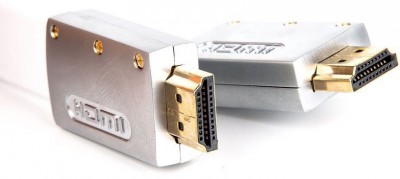 Кабель HDMI 19M/M ver 2.0, 1M, Aopen/Qust <ACG568F-S-1M> серебряно-белый Flat Aopen HDMI (m)- HDMI (m) 1м