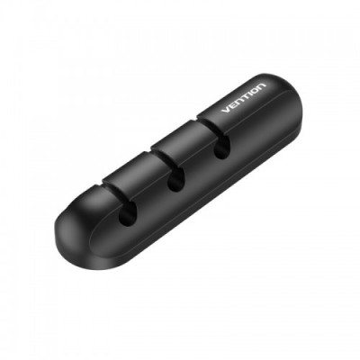 Органайзер для проводов на 3 порта Vention, черный Vention KBTB0