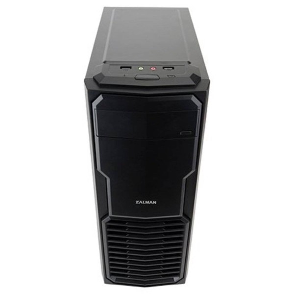 Корпус Zalman ZM-T4 Black Mini Tower (MicroATX/Mini ITX, без БП, Steel, Plastic, HD Audio, USB 3.0, USB 2.0, 1x92(80)mm)