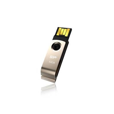 Флеш накопитель 32Gb Silicon Power Touch 825, USB 2.0, Золотистый