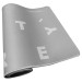 Коврик для мыши A4Tech FP75 SILVER