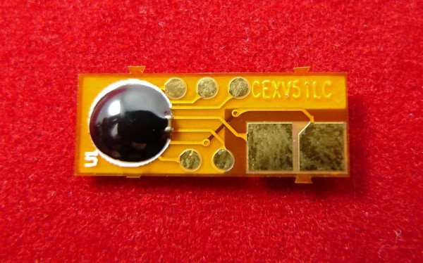 Чип Canon iR C5535/C5540/C5550/C5560 (C-EXV51LTC) Cyan, 26K ELP Imaging®