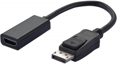 Переходник 0.1m Active DisplayPort/HDMI v1.2/v1.4 20M/19F Greenconnect GCR-ADP2MHD Greenconnect DisplayPort (m) - HDMI (f) 0.1м