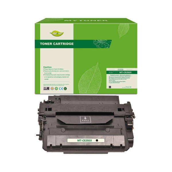 Картридж MyToner, аналог HP CE255X/55X/ Canon 324II/724H/524II/324H 12.5k с чипом