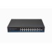 Управляемый L2 PoE коммутатор Gigabit Ethernet NST NS-SW-16G4G-PL