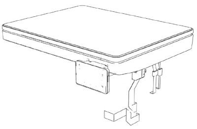 Узел сканирования в сборе (крышка + панель оператора + сканер) HP LJ M435 (A3E42-60101)
