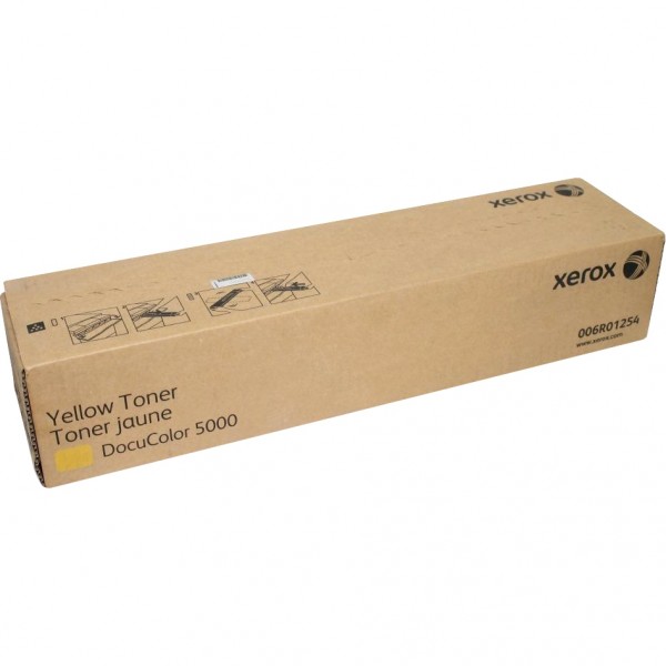 ТОНЕР-КАРТРИДЖ ЖЕЛТЫЙ DC5000, 37K Xerox 006R01254