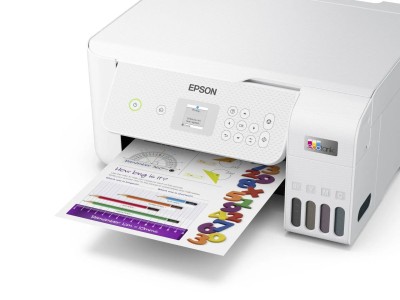 МФУ струйный Epson EcoTank L3266 А4/цвет/33 стр, USB/WiFi, 4 цвета/ чернила 103/ экран 3,7 см/ белый C11CJ664