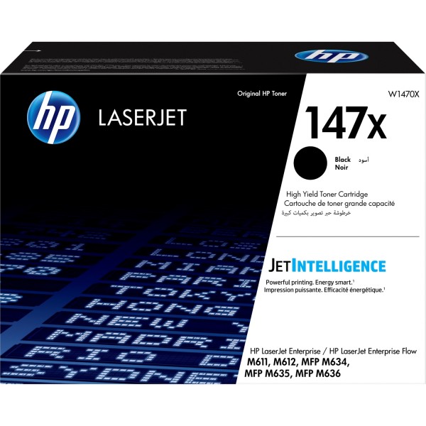 Тонер-картридж HP LaserJet 147X Black (W1470X)