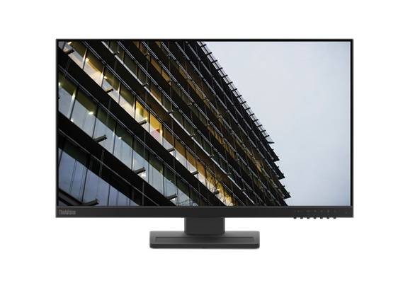 МОНИТОР 23.8" Lenovo ThinkVision E24-28 Black с пов экрана (IPS, 1920x1080, 6 ms, 178°/178°, 250 cd/m, 1000:1, VGA+DP+HD