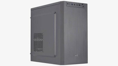 Корпус Aerocool CS-108 Black Mini Tower (Micro ATX/mini-ITX, без БП, Steel SPCC, 3x120mm 1x80mm FAN ) (4711099471720)
