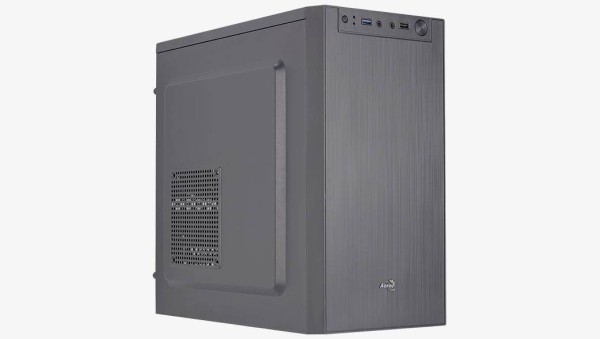 Корпус Aerocool CS-108 Black Mini Tower (Micro ATX/mini-ITX, без БП, Steel SPCC, 3x120mm 1x80mm FAN ) (4711099471720)