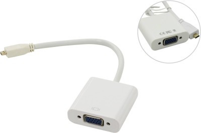 Кабель-переходник VCOM Micro HDMI M=>VGA F 0.15m (CG593)