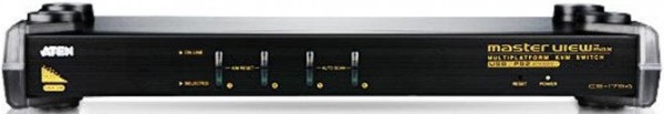 4-портовый KVM-переключатель, 1 user(HDB15(SVGA Female)+2хUSB(Тип А Female)+2хAudio(Female)), KVM-порты (SPHD18(Female)+2хAudio(Female)) Каскадирование до 64CPU ATEN CS1754Q9