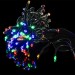 Гирлянда Гирлянда 50LED 220V, 8 режимов, 2 м, нить,  разноцветная