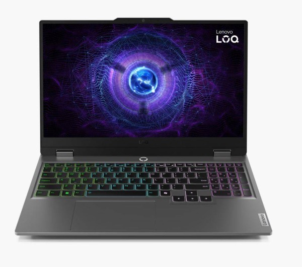 Ноутбук Lenovo LOQ 15IAX9 15.6" FHD IPS, Intel Core i5-12450HX, 16Gb, 512Gb SSD, NVidia RTX3050 6Gb, no OS, серый (83GS0