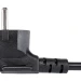 Кабель компьютер - розетка 220V EU (угловой)<VDE> 3GX0,5mm2, 1,8m, медь, Telecom <TY021-CU0.5-1.8M> VCOM TY021-CU0.5-1.8M